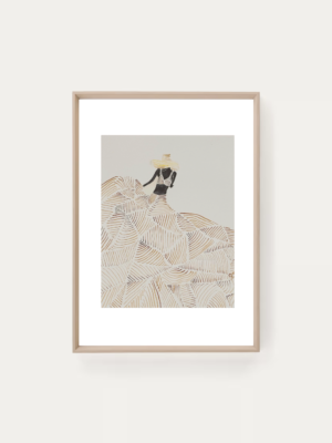 The Long Skirt Hat Girl